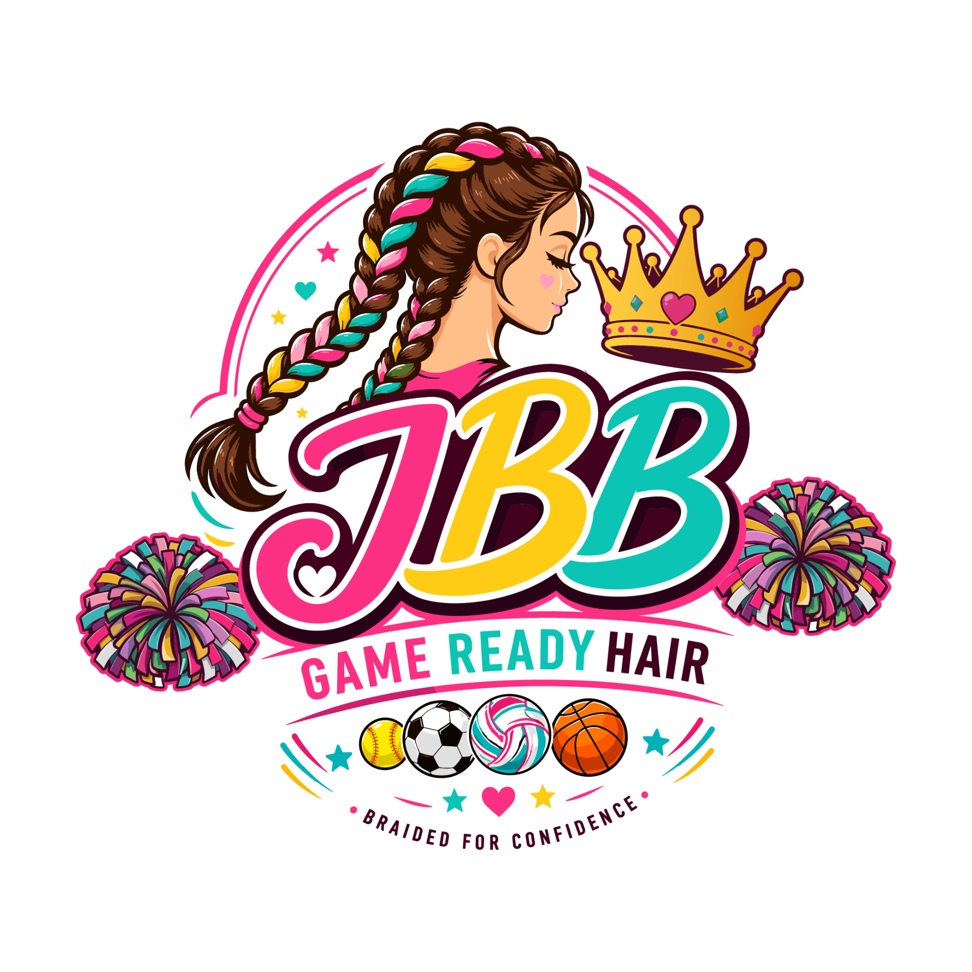 JBB Game Ready Hair logo